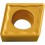 Plaquette amovible de tournage ISO positive 7°, Désignation : CCMT 060204 M PMK 5025, Rayon d'angle : 0,4 (Par 10)