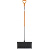 Fiskars 143011 Sowxpert Pelle poussoir à long avec manche avec réglette