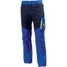 Pantalon de travail Arker, Taille 52, bleu cobalt/bleu