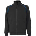Gilet Sweat de travail Chelsea FullZip,Taille S, noir