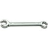 Clé a double anneau DIN3118 19x22mm ouverte Bahco