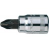 Douille male carré 1/4"PZ2 Bahco