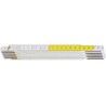 Mètre pliant hêtre 2m jaune-blanc HULTAFORS 1 PCS