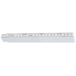 Mètre pliant 2m blanc Hultafors