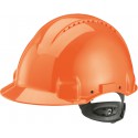 Casque G3000N,ABS, système de cliquet, orange