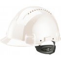 Casque G3000N,ABS, système de cliquet, blanc