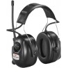 Casque radio XP 3M PELTOR, version serre-tete, noir, référence XP HRXP7A-01