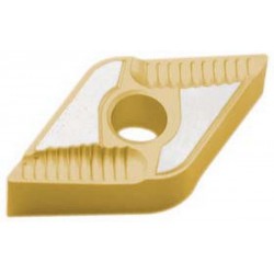 Plaquette amovible de tournage ISO, Désignation : DNMG 150608 L-EC U 5035, Rayon d'angle : 0,8 (Par 10)