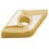 Plaquette amovible de tournage ISO, Désignation : DNMG 150608 L-EC U 5035, Rayon d'angle : 0,8 (Par 10)