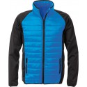 Veste homme 1489, bleu clair -noir,Gr.L