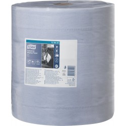 Papier d'essuyage 330 bleu 3 plis .37x34cm 1000 feuilles