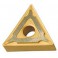 Plaquette amovible de tournage ISO, Désignation : TNMG 160404 F U 5035, Rayon d'angle : 0,4 (Par 10)