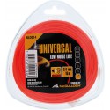 Fil nylon rond de débroussailleuse 2,4 x 15 m 2,4 mmx15 m, Universal NLO014
