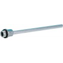 Tube droit aluminium pour pompe manuelle universelle 750UV 300mm reilang 1 PCS