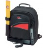 Sac a dos pour outils, Noir/rouge, 34 x 20 x 40 cm Plano
