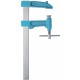 Serre-joint a pompe 3p urko - Serrage mm.600 - Saillie mm.220 - Rail mm.40 x 10 -