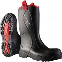 Botte de sécurité Dunlop Purofort+ Rugged,Taille 44, noir