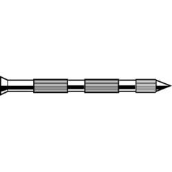Clou acier strié 4,5 x 80 DQ (Par 250)