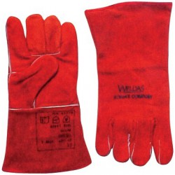 Gants de soudure rouge Taille XL 1paires WELDAS