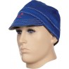 Casquette soudeur 61 cm, bleu