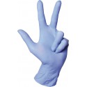 Gants de Protection Latex Grand Modèle 0446, Nitril,Gr.M(Boxa 100 St.)