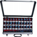 Coffret 50 fraises carbure queue 8 mm pour defonceuse