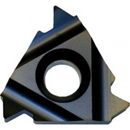 Plaquette à fileter ISO, filetage intérieur, 60° métrique, profil plein, Désignation, 16 IL 125 ISO 5025, Pas 1,25 mm