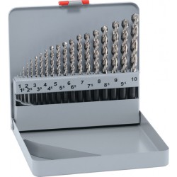 Set de Foret hélicoidal D338 HSSE 1-10,0mm+ KS10,4 Maykestag
