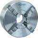 Mandrin à 4 mors, dispositif de centrage cylindrique, DIN 6350, corps en fonte ZG, Taille Ø : 250 mm, Ø de perçage traversant 76 mm, Vitesse max. 3000 tr/m