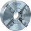 Mandrin à 4 mors avec dispositif de centrage cylindrique, DIN 6350, corps en acier ZS n° 800, Taille Ø : 100 mm, Ø de trou traversant E 20 mm