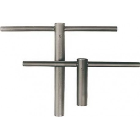 Clé à 4 pans femelle, Quatre pans : 12 mm, Long. 200 mm
