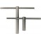 Clé à 4 pans femelle, Quatre pans : 12 mm, Long. 200 mm