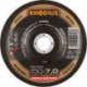 Meule dégrossissage RS480 115 x 7,0mm Inox Rhodius