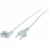 Cable 1800 mm avec bouchon euro