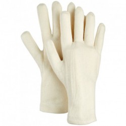 Gants de travail 5 doigts BW-Natur, Taille 8 (Par 12)