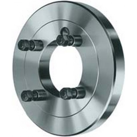 Faux-plateau en fonte à cône court DIN 55027 et DIN 55022, avec goujon à téton et écrou à embase, Ø A/cône : 200/6 mm, DIN 55027 hauteur B 25 mm