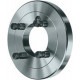 Faux-plateau en fonte à cône court DIN 55027 et DIN 55022, avec goujon à téton et écrou à embase, Ø A/cône : 315/8 mm, DIN 55027 hauteur B 35 mm