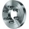 Faux-plateau en fonte à cône court, DIN 55029 et ASA B 5,9 D 1, avec goujon à téton pour Camlock, Ø A/cône : 160/5 mm, DIN 55029 hauteur B 28 mm