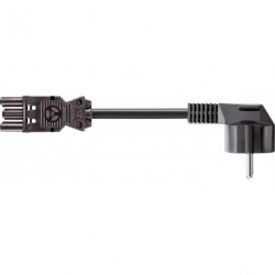Cordon secteur pour PC CEE7 /7 GST18 1 ,5m