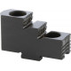 Mors rapporté réversible trempé, 3 éléments, pour mandrin à crémaillère à trois mors DURO-T, Taille : 315 mm