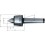 Pointe tournante n° 600, Taille : 02, MK 2, A 62,0 mm, B : 32 mm, D : 15 mm, G : 17,780 mm, K : 18 mm