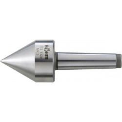 Cône de centrage rotatif, pointu, 60°, Taille : 272, MK 2, A 61,0 mm, B : 42 mm, G : 17,780 mm