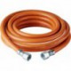 Tuyau gaz 6,3x3,5mm G3/8 LH  x G3/8 LH-