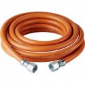 Tuyau gaz 6,3x3,5mm G3/8 LH  x G3/8 LH-