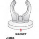 Support magnétique pour tube LED 45mm
