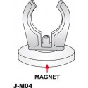 Support magnétique pour tube LED 45mm