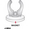 Support magnétique pour tube LED 45mm