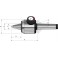Pointe tournante à pointe allongée et indicateur de pression, Taille : 503, MK 3, A 120,0 mm, B : 64 mm, D : 25 mm, G : 23,825 mm, J : 11 mm, K : 46,5 mm