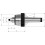 Pointe tournante avec écrou d'extraction et pastille de carbure, Taille : 106, MK 3, A 79,5 mm, B : 60 mm, C : 14 mm, D : 25 mm, G : 23,825 mm