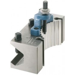 Tête de porte-barre d'alésage type H, Désignation : AH 2085, pour porte-outils à serrage rapide Type A, pour un Ø d'alésage dans l'acier max 20 mm